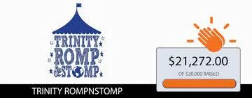 Trinity Romp & Stomp fundraiser result