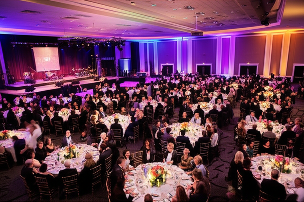 Live charity auction gala